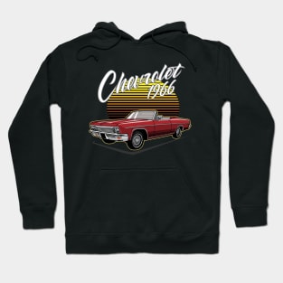 Chevrolet Impala 1966 Classic Car T-Shirt Hoodie